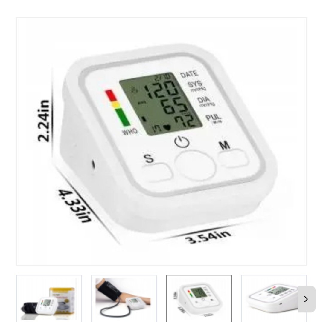 Digital Blood Pressure Monitor Voice Function. - Image 5