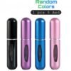 5ml Portable Mini Refillable Perfume Bottle with Spray Pump.