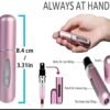 5ml Portable Mini Refillable Perfume Bottle with Spray Pump.