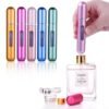 5ml Portable Mini Refillable Perfume Bottle with Spray Pump.