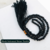 Natural Black Suliemani Aqeeq Tasbeeh 99 Beads,
