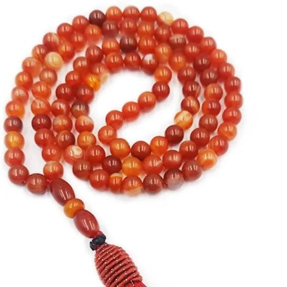 Natural yamani sulemani red Agate Stone 99 Beads