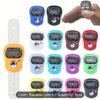 Digital Finger Counter Resettable, 3 pcs set.