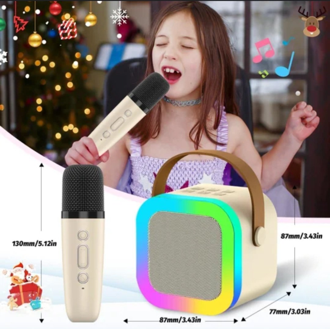 Mini Karaoke Microphones, Bluetooth Speaker Set - Image 6