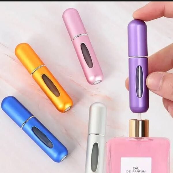 Eteuh3u3eb 5ml Portable Mini Refillable Perfume Bottle with Spray Pump.