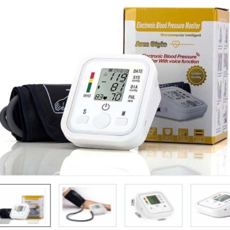 Digital Blood Pressure Monitor Voice Function. - Image 2