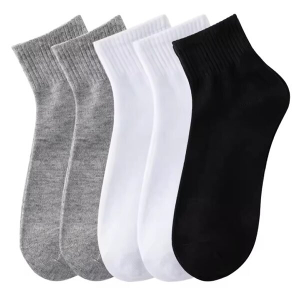 Textured Ankle Length Socks - Set of 3.