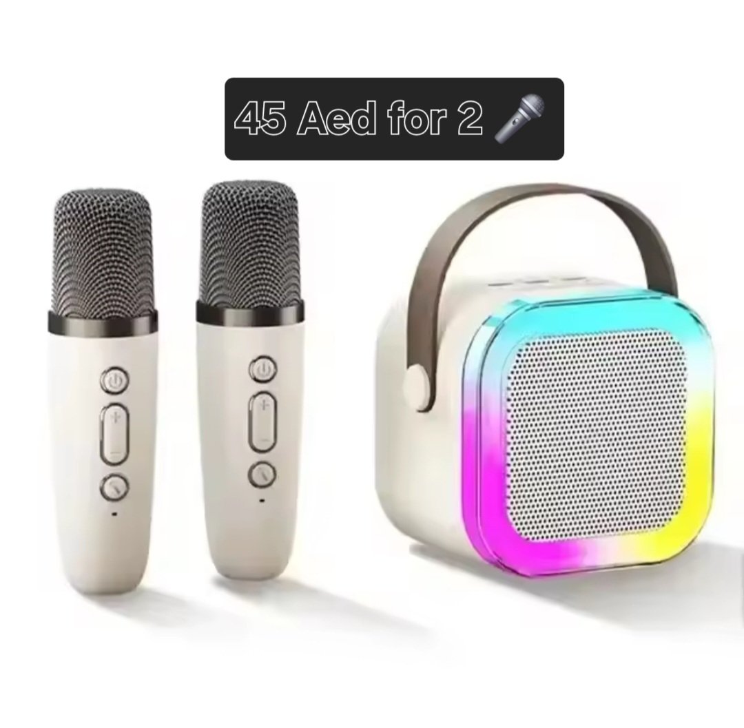 Mini Karaoke Microphones, Bluetooth Speaker Set - Image 3