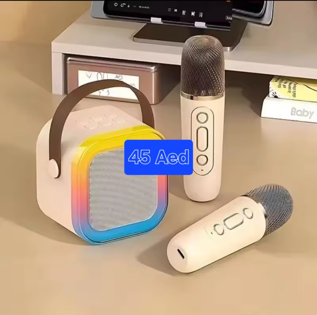 Mini Karaoke Microphones, Bluetooth Speaker Set