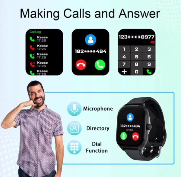 Zrd4ff63gh8ss Smart Watch For Women Men,