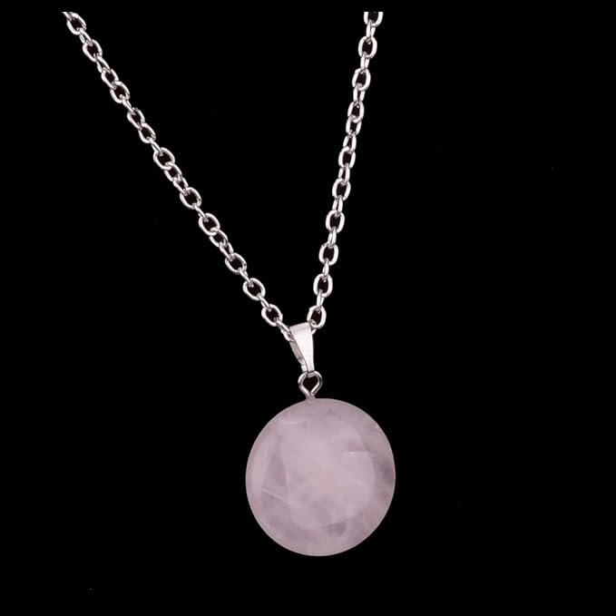 Natural Stone Crystal Necklace