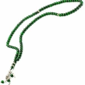 Green 99-Bead Islamic Tasbih