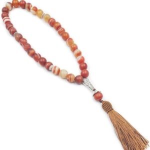 Red Agate 33-Bead Tasbih
