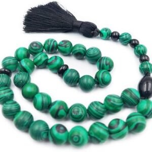 Green Resin 33 Tasbih