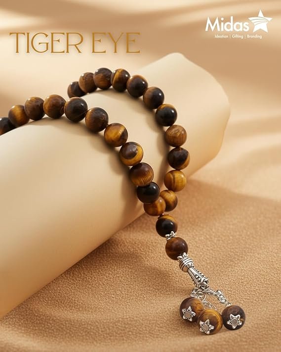 Tiger Eye 33-Beads Tasbih