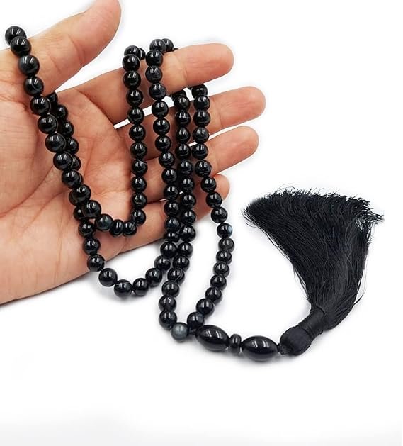 Black Agate 99-Bead Tasbih - Image 5