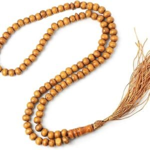 Natural Wood 99-Bead Tasbih