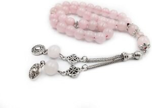 Rose Quartz 33-Bead Tasbih