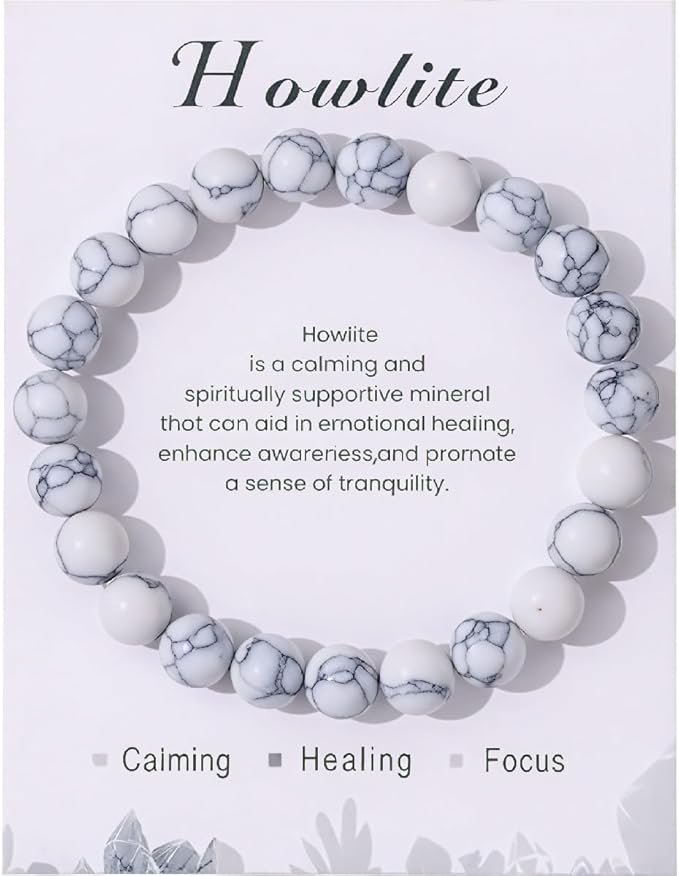 Crystal Natural Stone Beaded Bracelet