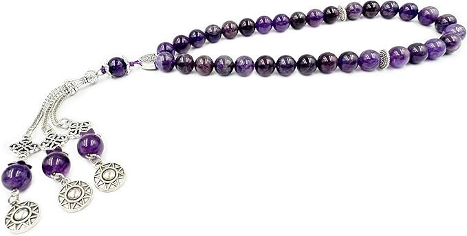 Amethyst 33 Beads Tasbih - Image 5