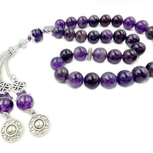 Amethyst 33 Beads Tasbih