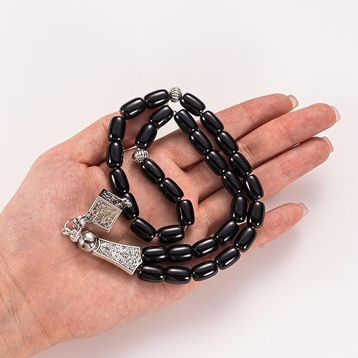 Black Onyx 33 Beads Tasbih - Image 4