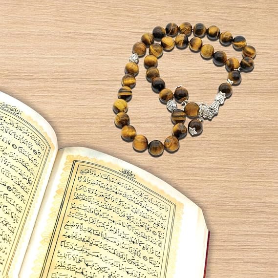 Tiger Eye 33-Beads Tasbih - Image 8