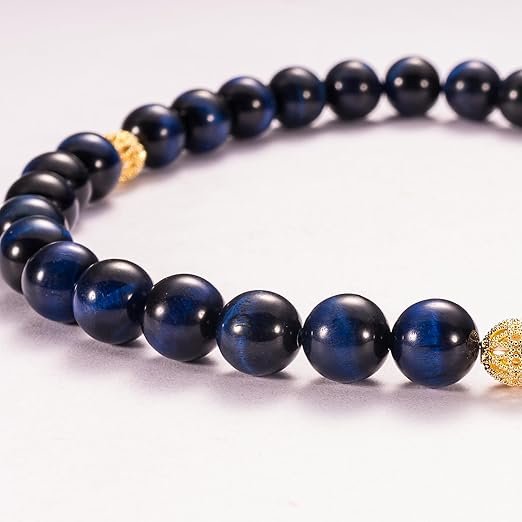 Natural Blue Tiger Eye Tasbih - Image 6