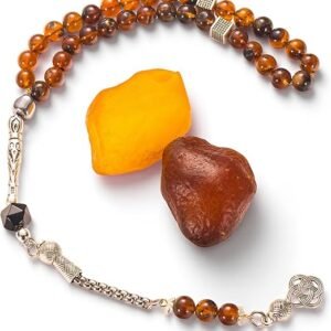 Natural Baltic Amber 33 Beads Tasbih