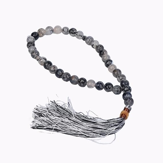 Grey Shajri 33 Beads Tasbih