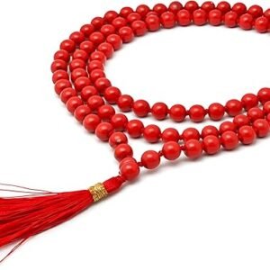 Red Coral (Marjan) Natural Stone Tasbeeh