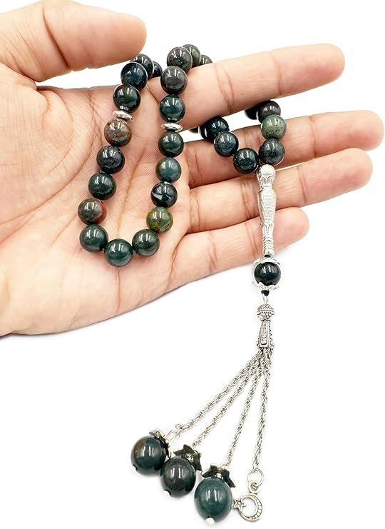 Bloodstone Agate 33 Beads Tasbih - Image 6