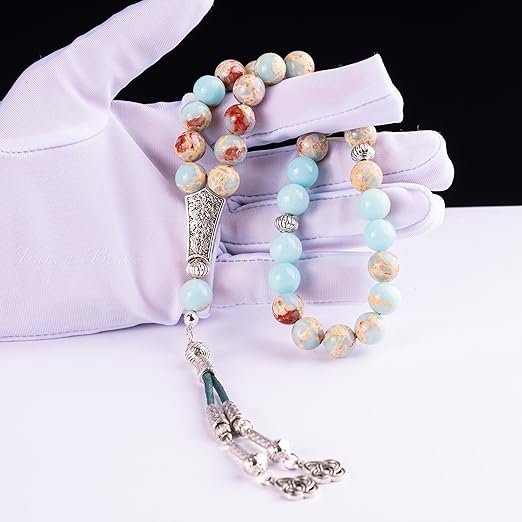 Synthetic Shoushan 33 Beads Tasbih - Image 6