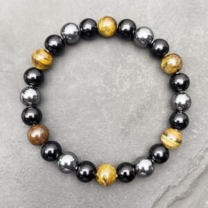 New Tiger Eye Beaded Bracelet