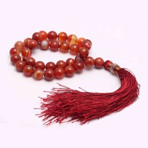 Natural Aqeeq 33 Beads Tasbih
