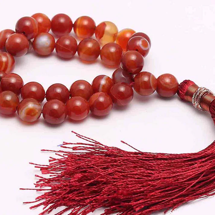 Natural Aqeeq 33 Beads Tasbih - Image 4