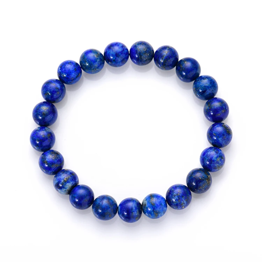Natural Lapis Lazuli Stone Bracelet – Healing & Spiritual Jewelry - Image 2