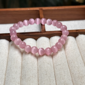 Pink Cat Eye Bracelet – Love, Positivity & Energy