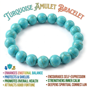 Feroza Crystal  Stone Bracelet – Clarity, Protection & Style