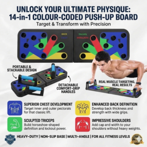 ProFit Multi-Functional Push-Up Board – Total Upper Body Workout