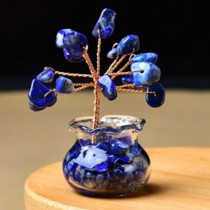 Handcrafted Lapiz Money Tree – Small Decor, Big Fortune