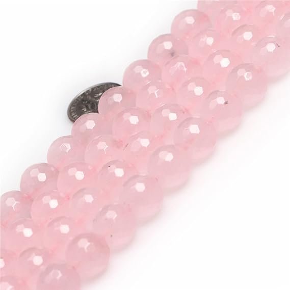 Pink Jade Beads - Image 4