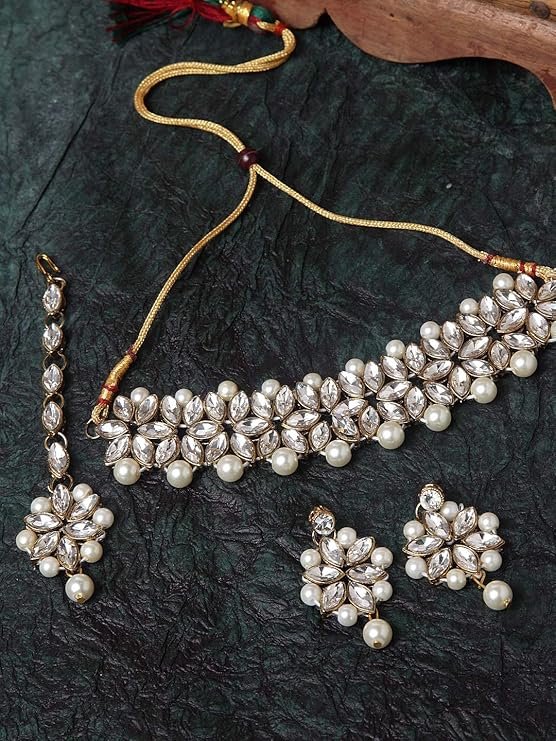 Kundan Choker Set - Image 7