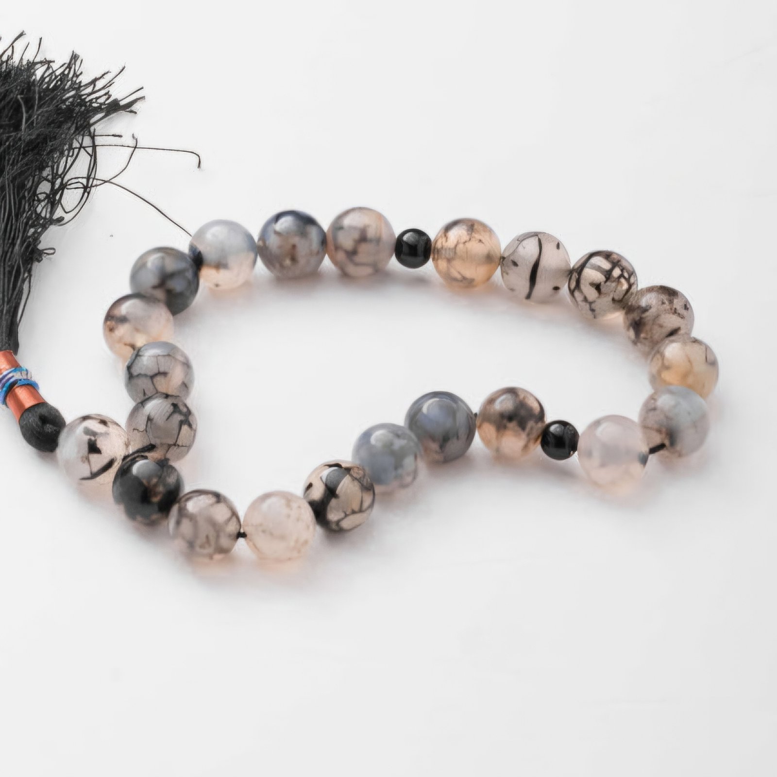 “Dragon Vein Stone Beads Shajari – Natural Healing & Spiritual Bracelet Beads” - Image 4