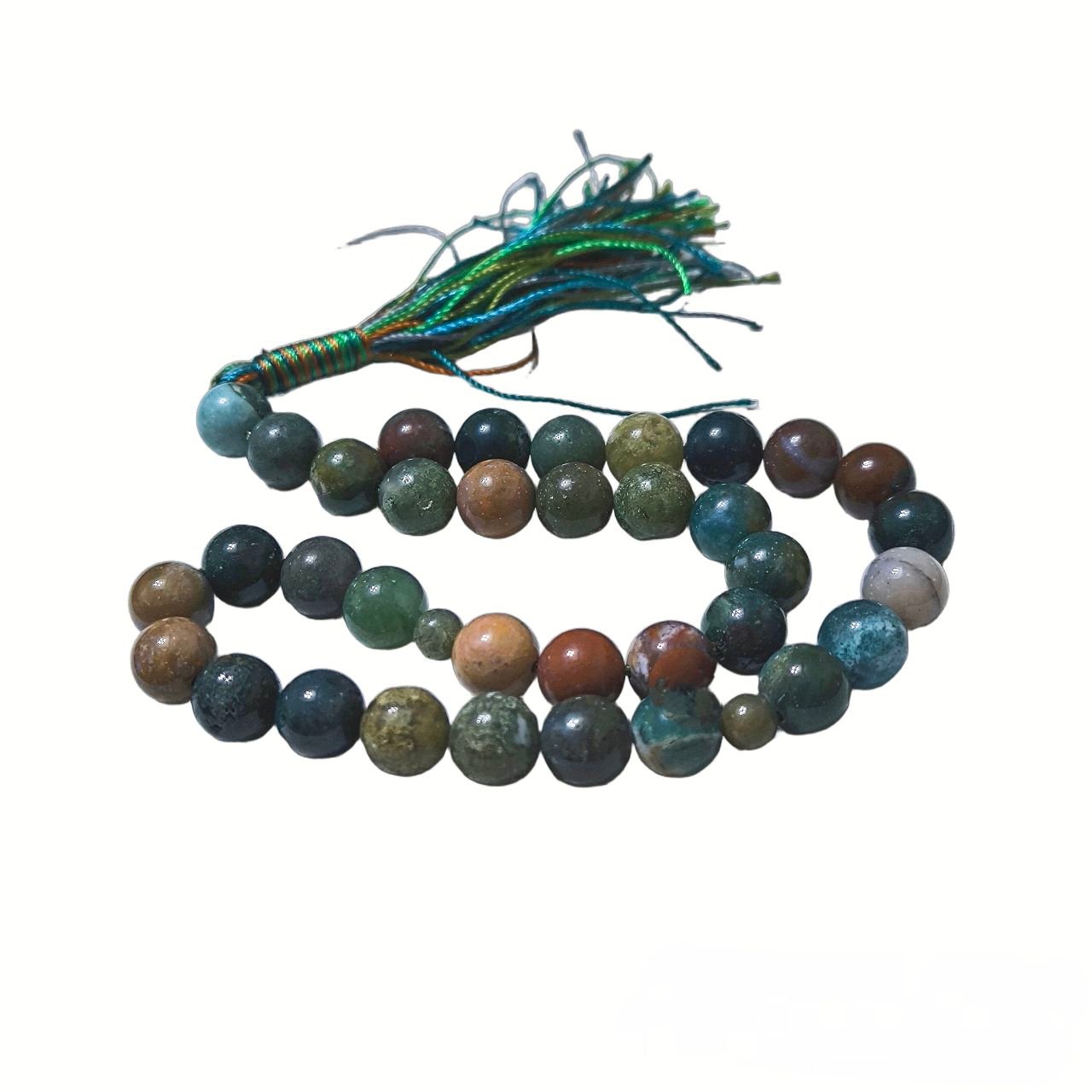 Classic Indian Agate Tasbeeh – Spiritual & Elegant Prayer Beads - Image 5