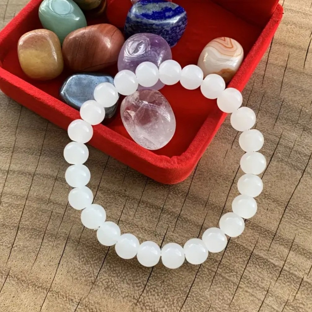 Luxury White Jade Bracelet – Soft, Pure Elegance - Image 6