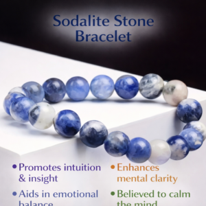Handmade Sodalite Bracelet – Elegant Gemstone Jewelry