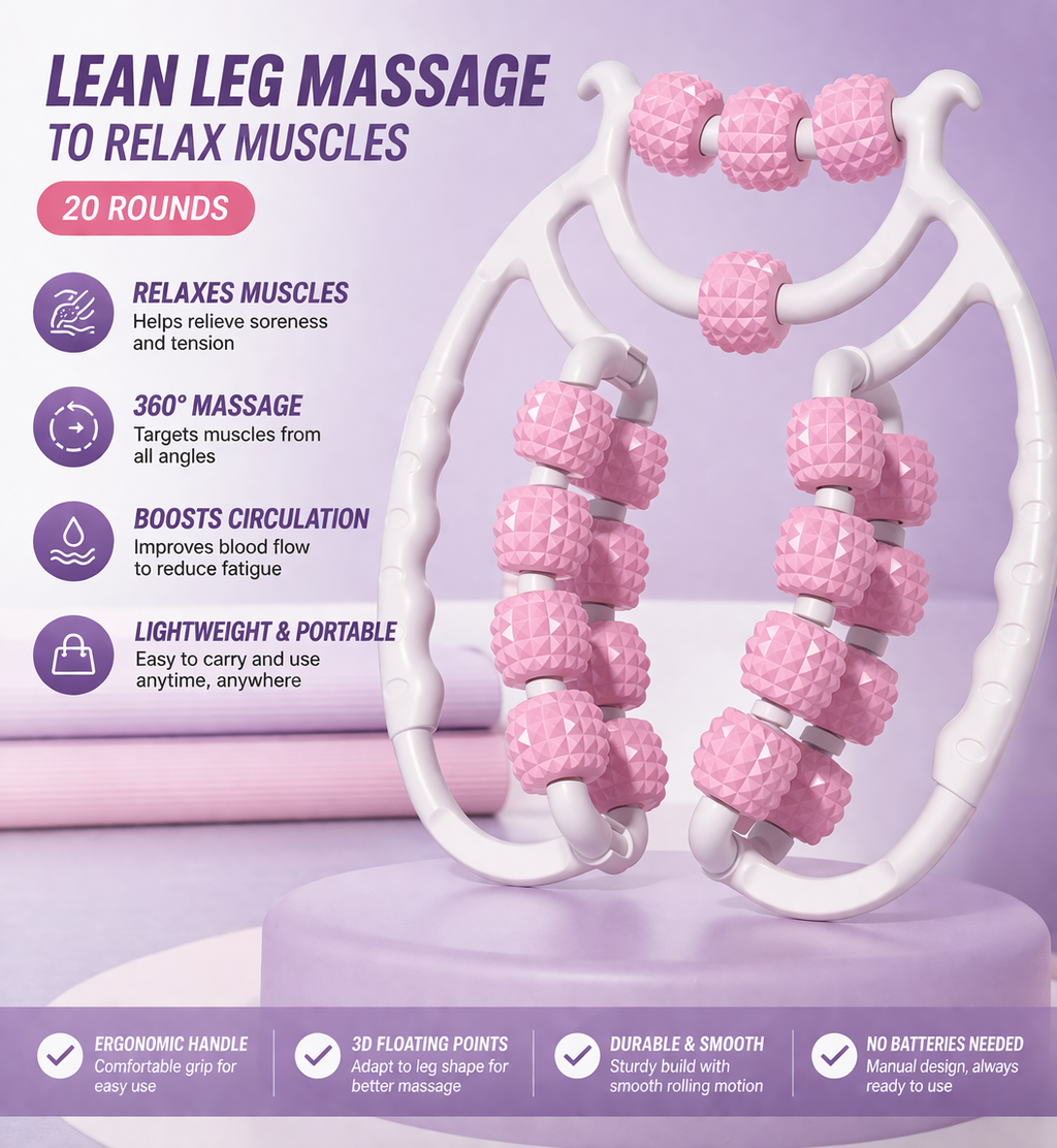 “E-Roller 18-Wheel Massager – Ultimate Full-Body Relaxation & Muscle Relief” - Image 4