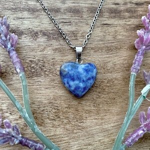 Sodalite Pendant Chain – Calmness & Positive Energy Necklace
