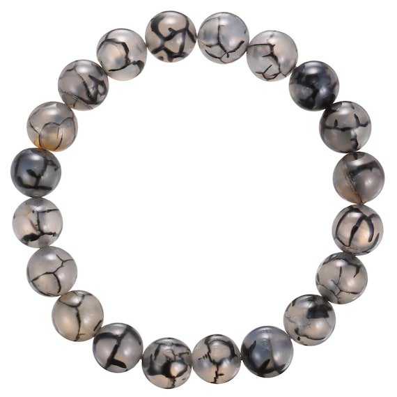 Dragon Vein Stone Bracelet – Bold Look & Healing Energy - Image 7